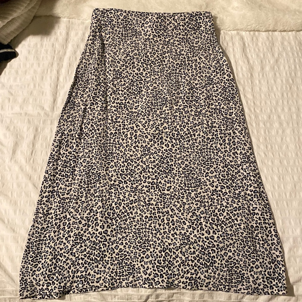 Brandy Melville spotted midi skirt